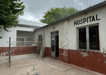 GABOTO: Comenzaron las obras de remodelacion en el hospital.
