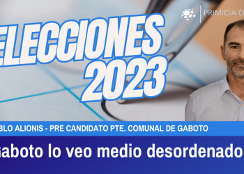 Juan Pablo Alionis: «A Gaboto lo veo medio desordenado»