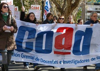 Más paros: El próximo jueves paran DOCENTES UNIVERSITARIOS de todo el país