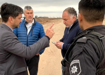 Oliveros: La comuna paralizó la obra provincial del camino aliviador de la Ruta 91