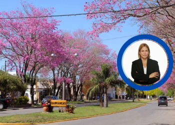 Barrancas: La Vice Gobernadora Gisela Scaglia presente en las fiestas patronales.