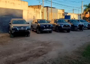 Hallan en Santa Fe cinco camionetas de alta gama sustraídas en Rosario y en San Lorenzo