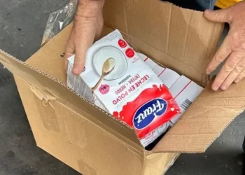 Cajas de leche del Ministerio CAPITAL HUMANO  aparecieron a la venta en grupos de facebook de Rosario