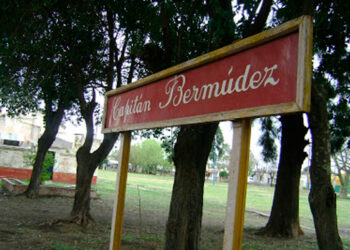 Bermudez: Intentó robar un auto con un niño adentro. La policía pudo detenerlo.