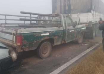 Gálvez: Múltiple accidente de tránsito en horas de la mañana