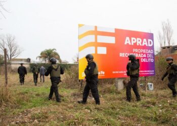 Provincia decomisa bienes de una organización delictiva en Roldán