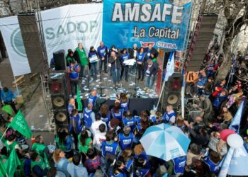 Amsafé convoca a paro y movilización en rechazo a la reforma jubilatoria
