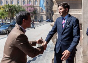 Pullaro recibe al presidente de Paraguay