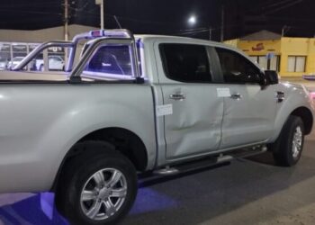 SAN LORENZO: Iba manejando borracho y fué detenido.