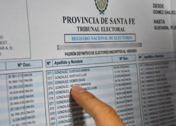 Ya está publicado el Padrón Provisional para las elecciones de convencionales reformadores y de autoridades locales