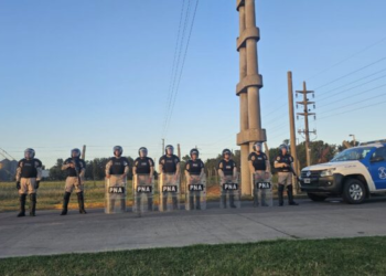 PUERTO SAN MARTIN: Fuerzas federales se hicieron presentes en Explora mientras se lleva adelante la huelga Aceitera