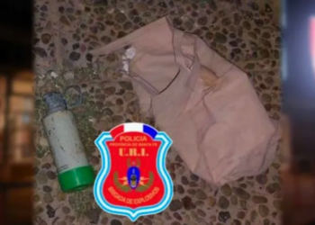 SANTA FE: Hallaron una nota debajo de una granada de hostigamiento en la sede del club Unión