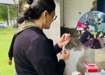 Finalizó con éxito la primera Campaña Antirrábica en Oliveros: 170 animales vacunados