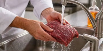 ¿Por qué no debes lavar la carne antes de cocinarla? El error que puede poner en riesgo tu salud