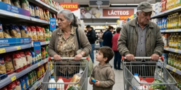 Changuito a medias y más deuda: la radiografía de un consumo en crisis