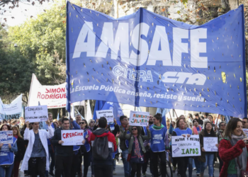 Jornada de protesta: Amsafé y Sadop se movilizan este jueves en rechazo a la política paritaria del gobierno